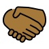 1F91D 1F3FE Smiley – OpenMoji