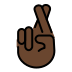 1F91E 1F3FF Smiley – OpenMoji