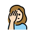 1F926 1F3FB 200D 2640 FE0F Smiley – OpenMoji