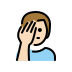 1F926 1F3FB 200D 2642 FE0F Smiley – OpenMoji