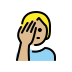 1F926 1F3FC Smiley – OpenMoji