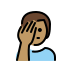 1F926 1F3FD 200D 2642 FE0F Smiley – OpenMoji