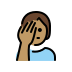 1F926 1F3FD Smiley – OpenMoji