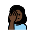 1F926 1F3FF 200D 2640 FE0F Smiley – OpenMoji