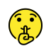 1F92B Smiley – OpenMoji