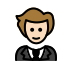 1F935 1F3FB Smiley – OpenMoji