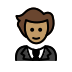 1F935 1F3FD Smiley – OpenMoji