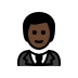 1F935 1F3FF 200D 2642 FE0F Smiley – OpenMoji