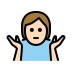 1F937 1F3FB Smiley – OpenMoji