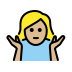 1F937 1F3FC 200D 2640 FE0F Smiley – OpenMoji