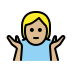1F937 1F3FC Smiley – OpenMoji