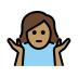 1F937 1F3FD 200D 2640 FE0F Smiley – OpenMoji