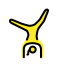 1F938 200D 2640 FE0F Smiley – OpenMoji