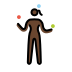 1F939 1F3FF 200D 2640 FE0F Smiley – OpenMoji