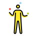 1F939 Smiley – OpenMoji
