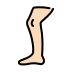 1F9B5 1F3FB Smiley – OpenMoji