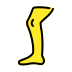 1F9B5 Smiley – OpenMoji