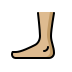 1F9B6 1F3FC Smiley – OpenMoji