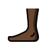 1F9B6 1F3FF Smiley – OpenMoji