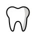 1F9B7 Smiley – OpenMoji