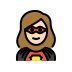 1F9B8 1F3FB 200D 2640 FE0F Smiley – OpenMoji