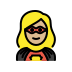 1F9B8 1F3FC 200D 2640 FE0F Smiley – OpenMoji