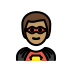 1F9B8 1F3FD 200D 2642 FE0F Smiley – OpenMoji