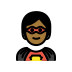 1F9B8 1F3FE Smiley – OpenMoji