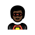 1F9B8 1F3FF 200D 2642 FE0F Smiley – OpenMoji