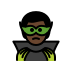 1F9B9 1F3FF 200D 2642 FE0F Smiley – OpenMoji