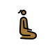 1F9CE 1F3FE 200D 2640 FE0F 200D 27A1 FE0F Smiley – OpenMoji