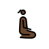 1F9CE 1F3FF 200D 2640 FE0F 200D 27A1 FE0F Smiley – OpenMoji