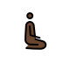 1F9CE 1F3FF 200D 2642 FE0F 200D 27A1 FE0F Smiley – OpenMoji