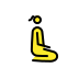 1F9CE 200D 2640 FE0F 200D 27A1 FE0F Smiley – OpenMoji