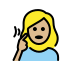 1F9CF 1F3FC 200D 2640 FE0F Smiley – OpenMoji
