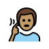 1F9CF 1F3FD 200D 2642 FE0F Smiley – OpenMoji