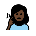 1F9CF 1F3FF 200D 2640 FE0F Smiley – OpenMoji