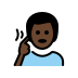1F9CF 1F3FF 200D 2642 FE0F Smiley – OpenMoji