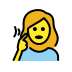 1F9CF 200D 2640 FE0F Smiley – OpenMoji