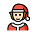 1F9D1 1F3FB 200D 1F384 Smiley – OpenMoji