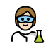 1F9D1 1F3FB 200D 1F52C Smiley – OpenMoji