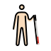 1F9D1 1F3FB 200D 1F9AF 200D 27A1 FE0F Smiley – OpenMoji