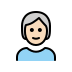 1F9D1 1F3FB 200D 1F9B3 Smiley – OpenMoji