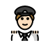 1F9D1 1F3FB 200D 2708 FE0F Smiley – OpenMoji