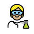 1F9D1 1F3FC 200D 1F52C Smiley – OpenMoji