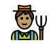 1F9D1 1F3FD 200D 1F33E Smiley – OpenMoji