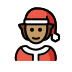 1F9D1 1F3FD 200D 1F384 Smiley – OpenMoji