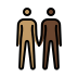 1F9D1 1F3FD 200D 1F91D 200D 1F9D1 1F3FF Smiley – OpenMoji