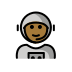 1F9D1 1F3FE 200D 1F680 Smiley – OpenMoji