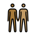 1F9D1 1F3FE 200D 1F91D 200D 1F9D1 1F3FD Smiley – OpenMoji